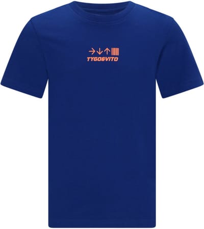 TYGO & vito jongens T-shirt blauw maat 98/104