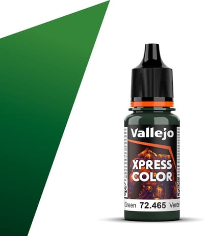 Vallejo Hobbyverf Acrylverf - 72465 Xpress Color- Forest Green - Acryl - Verf flesje - 18 ml