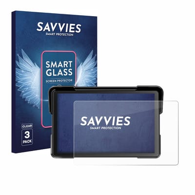 3 Stuks Savvies Screenprotector - geschikt voor NFOIEIS Basico 7" - beschermfolie glas transparant