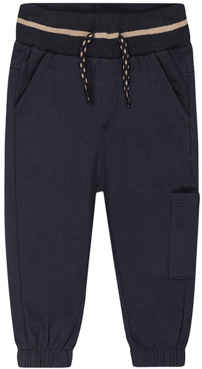 Dirkje Navy Cotton Broek