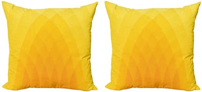 ABAKUHAUS Kussenhoes Set 2x50x50 cm – Dubbelzijdig bedrukt – Rits – Multicolor
