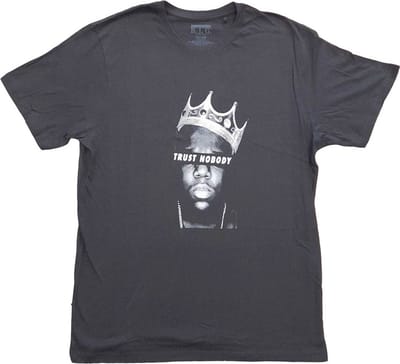 Biggie Smalls - Trust Nobody Heren T-shirt - S - Zwart