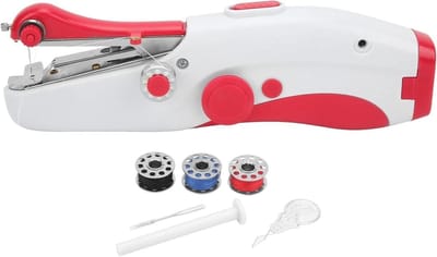 Mini Naaimachine - Handnaaimachine Draagbaar - Snel Kleding Repareren - Lichtgewicht Compact Ontwerp - 100 x 100 x 100 mm