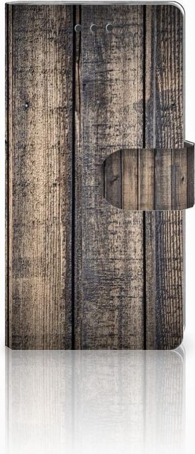 Huawei Ascend P8 Lite Book Style Case Steigerhout
