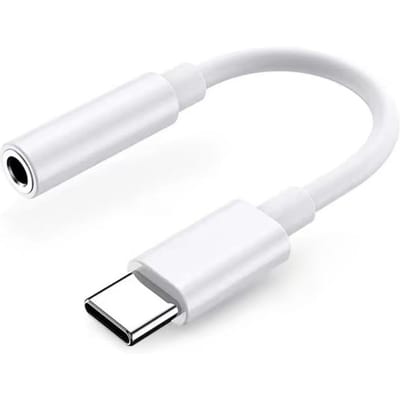Samsung GP-TGU023AEAWW Jackplug / USB-C Audio Adapter [1x Jackplug female 3,5 mm - 1x USB-C] Wit