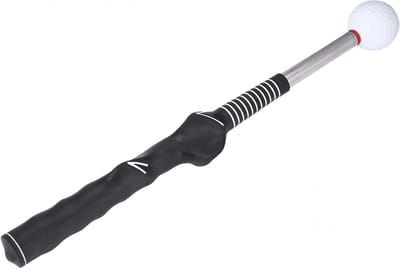 Golf Swing Trainer - Retractable Swing Training Aid van Metaal voor Links- en Rechtshandige Spelers, Perfect als Warm-Up en Cadeau voor Mannen en Vrouwen