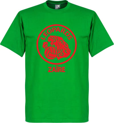 Zaïre Leopards T-Shirt - Groen - L