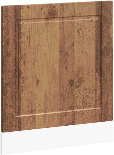 Vaatwaspaneel - Vaatwasser front - Keuken interieur - Oude houtstijl - 60x67 cm - Oud hout