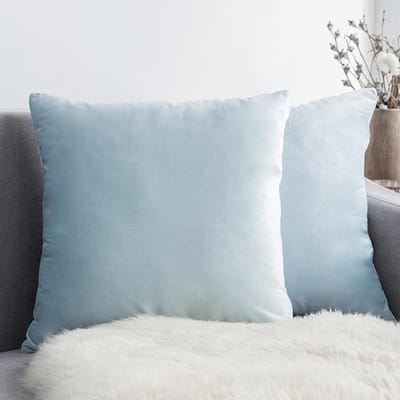45x45cm Effen Kleur Fluweel Kussenhoes Pluche Sierkussenhoes Voor Bank Auto Huis Decoratieve Kussensloop Kussenhoes Decoratie 30x50cm