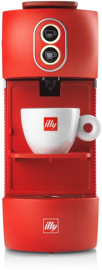 illy Easy - E.S.E. servings koffiepads koffiemachine - rood