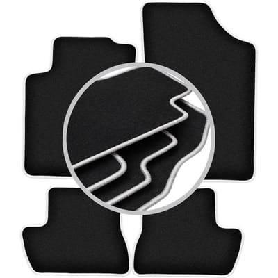 CARLUX-SILVER automatten voor: Citroen C2 hatchback (2003-2009)