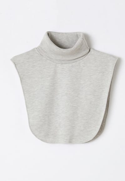 Damart - Halswarmer geborstelde fleece Thermolactyl - Dames - Grijs - Eén maat