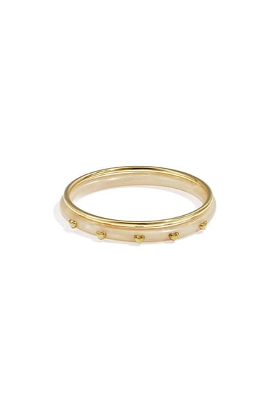 Bangle set met hartjesdetail