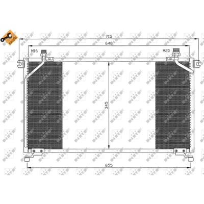 Condensor, airconditioning NRF 35373
