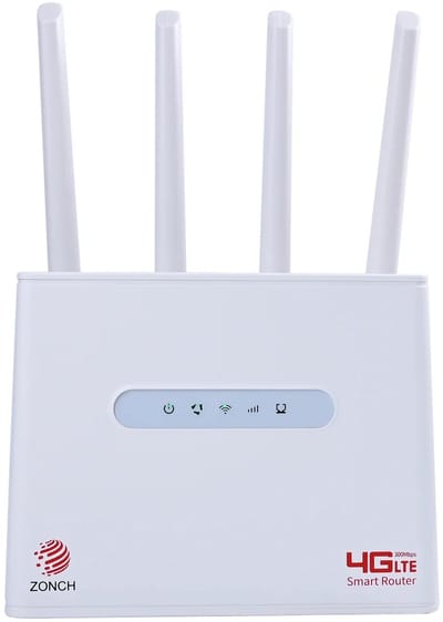 ZONCH R6575 CPE WiFi Router With Light White