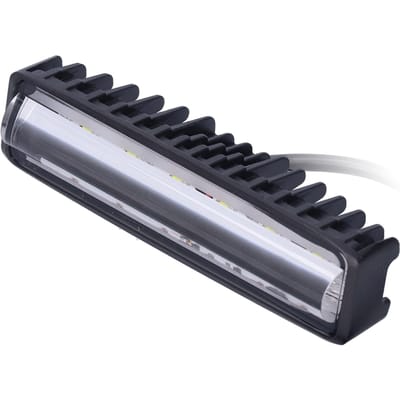 Witte LED Werklicht 18W Voorbalk Lamp Universeel voor Auto Motor OffRoad Voertuigen black