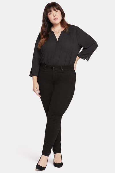 Ami Skinny Jeans Zwart Premium Denim (Plus)