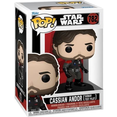 Star Wars Cassian Andor (Chase Edition mogelijk!) vinylfiguur 782 Unisex Funko Pop! - Neutraal - Standard