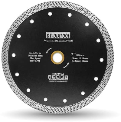 Diamantzaagblad 180 mm voor porseleinen tegels, marmer en keramisch graniet