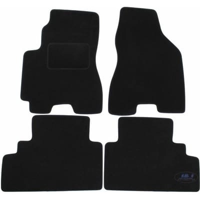 Tapis De Sol Noir Velours - J&amp;J AUTOMOTIVE - Sur Mesure - Hyundai Jumpy 2007-2016 - Antidérapant - Imperméable