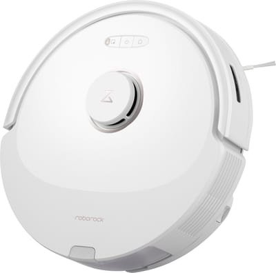 Roborock Q8 Max - Robotstofzuiger - Wit - Borstel Dubbele reinigingskracht - Tech Obstakel Vermijden