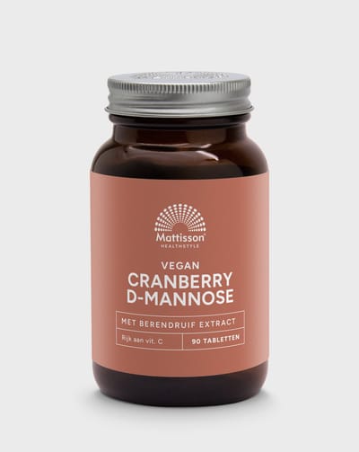 Mattisson - Cranberry D-Mannose met Berendruif extract - 90 tabletten