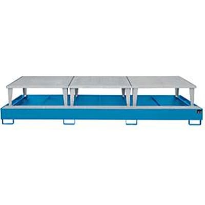 Lekbak AWA 1000-3, blauw RAL 5012