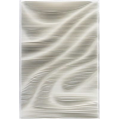 PTMD Wandpaneel Aleishia - 80x9x120 cm - MDF - Wit