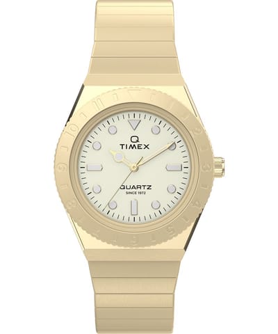 Timex Q Sport TW2Y57500 Horloge - Staal - Goudkleurig - Ø 30 mm