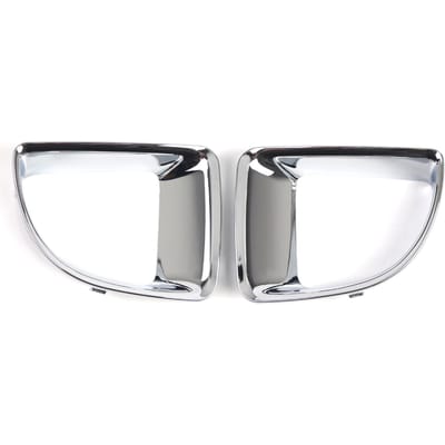 1 Paar Vervanging voor Luchtinlaat Ventilatorkappen Voorbumper voor BMW Mini R55 R56 R57 R58 R59 2007   2015 gray