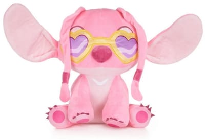 Angel (Zonnebril) Disney Lilo & Stitch Pluche Knuffel 30 cm - Speelgoed Knuffels voor Kinderen Jongens Meisjes