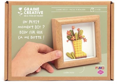 Graine Creative Fimo speelgoed miniatuurframekit multicolor creatief.
