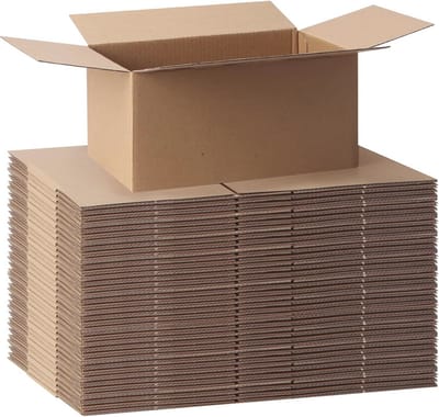 Verzenddozen 8x6x4 - 40 Packs Kartonnen Dozen voor Verpakking en Verzending