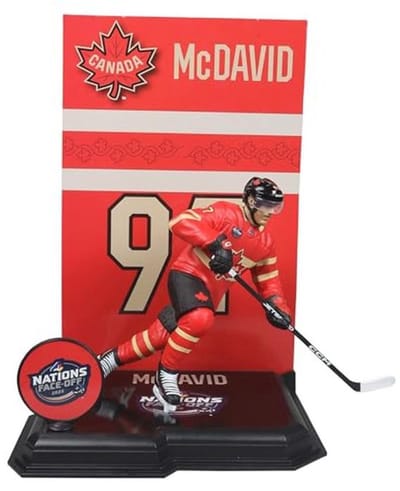 Connor McDavid NHL Posed Figure - Team Canada 7 inch