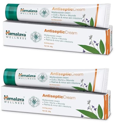 2 Pack - Himalaya Herbals Antiseptic Cream 20g