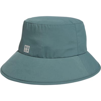 Timberland Geborduurde emmerhoed met logo voor volwassenen (Teal)