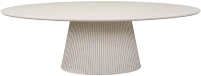 StarFurn Eettafel Solana Zand Mangohout Ovaal 240cm
