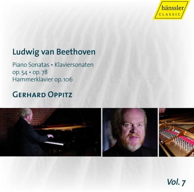 Gerhard Oppitz - Beethoven: Piano Sonatas Op.54 | Op.78 | Hammerkla (CD)