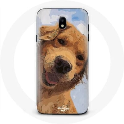 Samsung Galaxy J3 2017 hoesje Golden retriever Hondenras