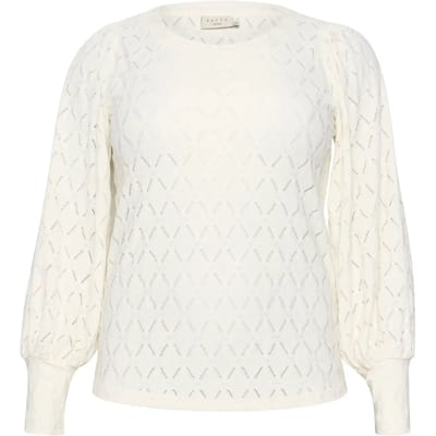 Damesblouse met kant KAFFE Curve Tina