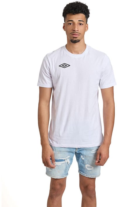 Umbro Wardrobe Elba T-shirt Met Korte Mouwen Wit S Man