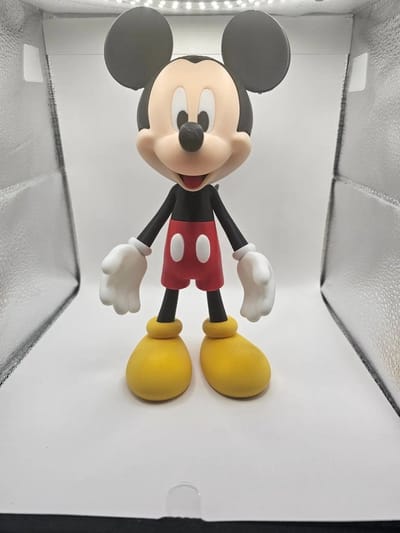 3D-geprint Retro Muis Beeldje – 22 cm – Verzamelbeeldje