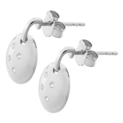 Orphelia 'Linn' Dames 925 Zilveren Oorbellen - Zilver ZO-7130