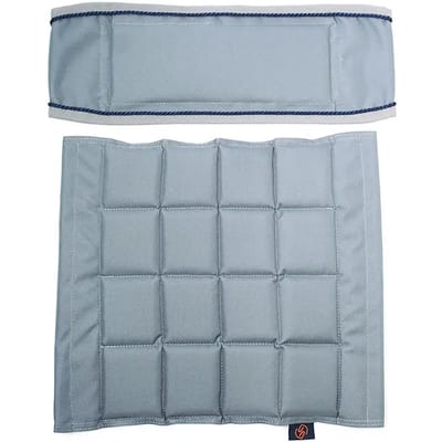 Stoelkussen met twee klittenbanden One Equestrian