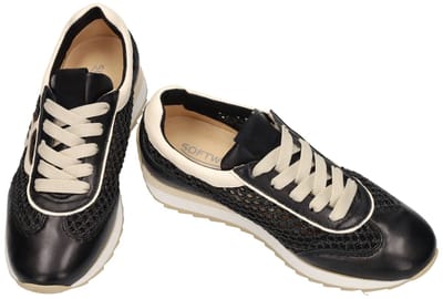 Softwaves -Dames - zwart - sneakers - maat 37