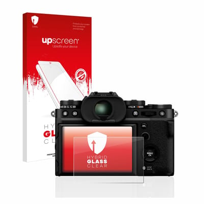 upscreen - Screenprotector voor Fujifilm X-T5 - Folie Beschermfolie Beschermglas transparant