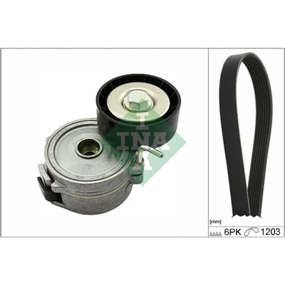 Poly V-riem set Schaeffler INA 529 0357 10