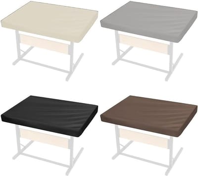 Puzzelbordhoes - Puzzelcover Puzzelbeschermer - Puzzels Beschermen - Waterdicht Stofbestendig - 107 x 76 x 20 cm - Zwart