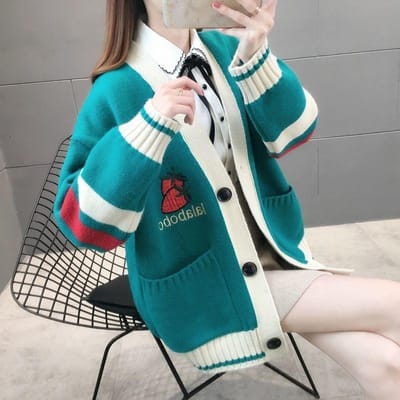 Automne et Hiver Pull Ample à Capuche pour Femme Manteau en Polaire Vison Haut Cardigan Court en Peluche M white
