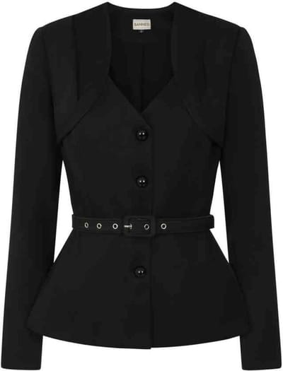Banned - Scarlett Jacket - S - Zwart